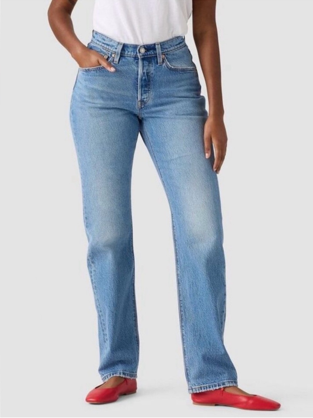 Levi’s 501 Curve Jeans Premium High Rise Straight Leg Size 27